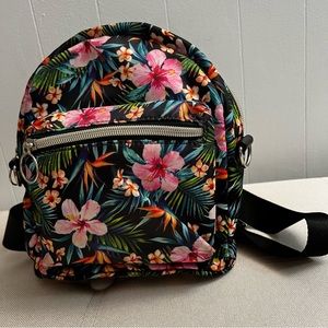 No Boundries Convertible Floral Mini Backpack